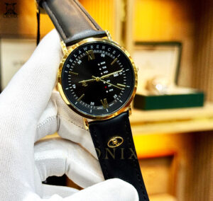 D.L Original Watch – Japan Quartz Movement with Day & Date | Leather Strap