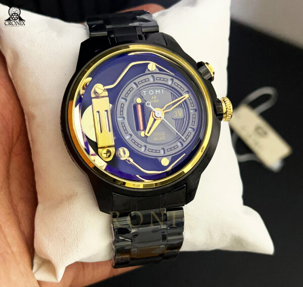 TOMI Steel Chain Watch