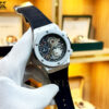 Hublot New Model Quartz Watch – Date Feature & Rubber Strap with Master Lock