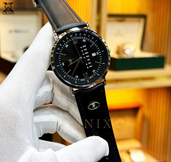 D.L Original Watch – Japan Quartz Movement with Day & Date | Leather Strap