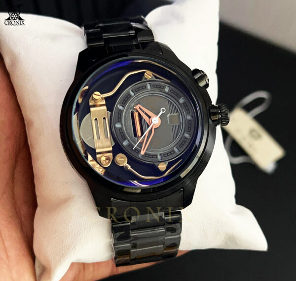 TOMI Steel Chain Watch