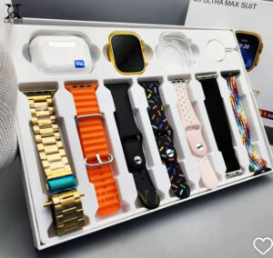 I20 Ultra Max Suit – 7-in-1 Smart Watch with Earbuds