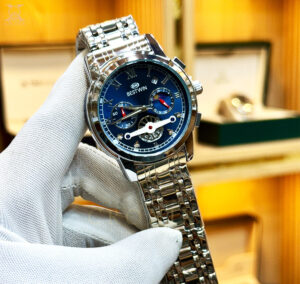Bestwin Original Chronograph Watch – Quartz Movement with Moonphase & Butterfly Lock