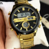 TOMI Original – Digital & Analog Watch | Steel Chain | Multi-Function Display