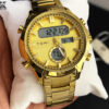 TOMI Original – Digital & Analog Watch | Steel Chain | Multi-Function Display
